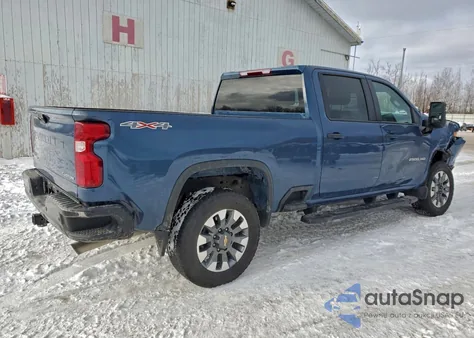 2024 Chevrolet Silverado K2500 Custom из США, поврежденный, VIN 2GC4YME70R1214821